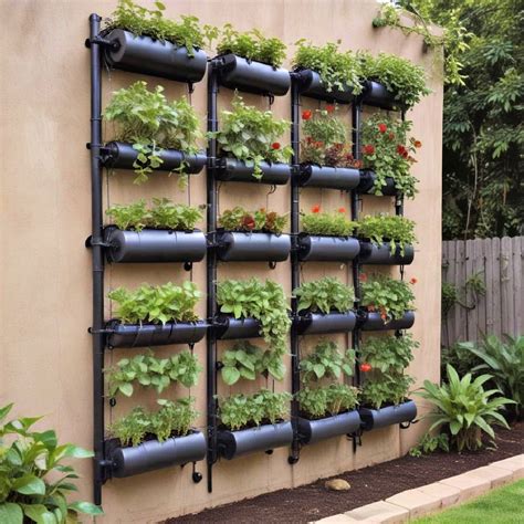 vertical garden watering system