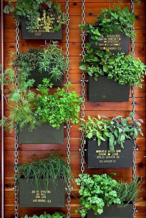 vertical herb garden