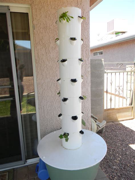 vertical planter tower