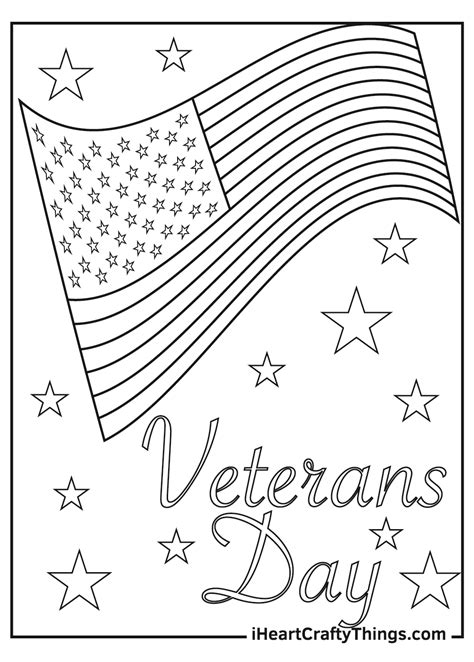 veterans day coloring pages