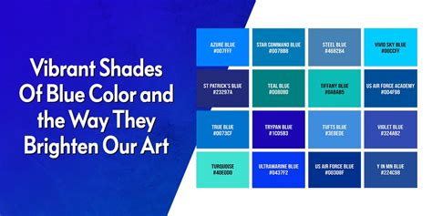 vibrant blue color