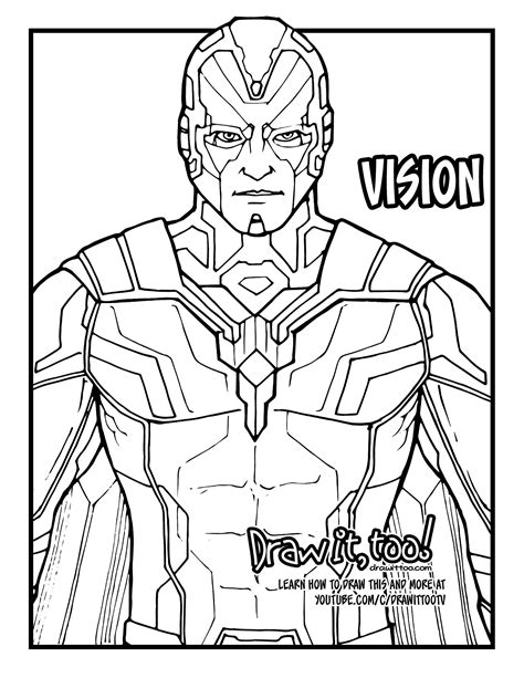 vision coloring pages