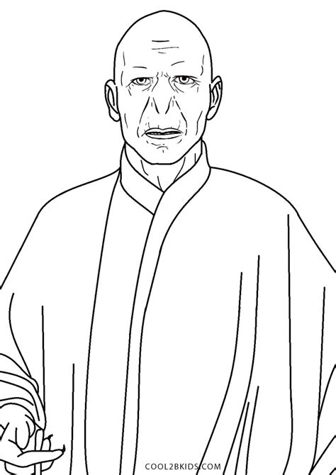 voldemort coloring pages