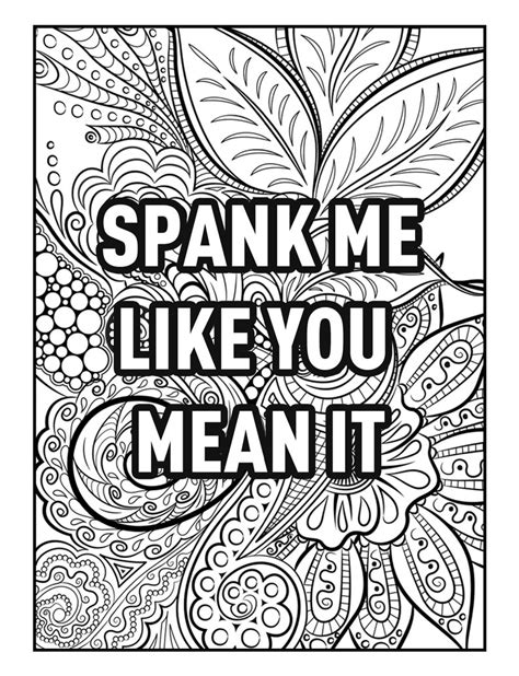 vulgar adult coloring pages