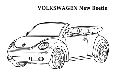 vw coloring pages
