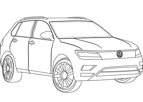 vw coloring pages
