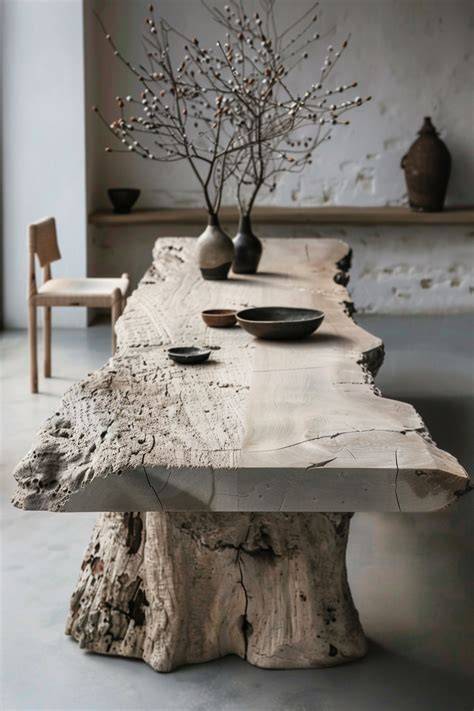 wabi sabi dining table