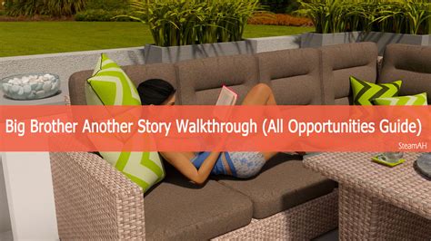 Walkthrough Big Brother