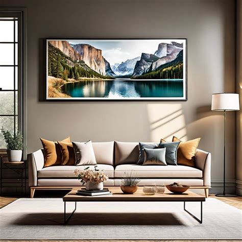 wall art for behind couch