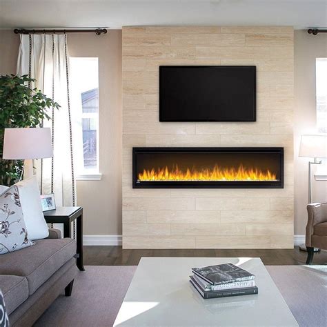wall mount fireplace ideas