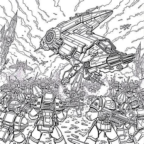 warhammer coloring pages