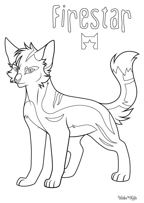 warrior cats coloring