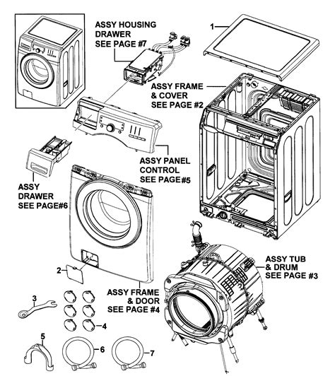 Washer parts