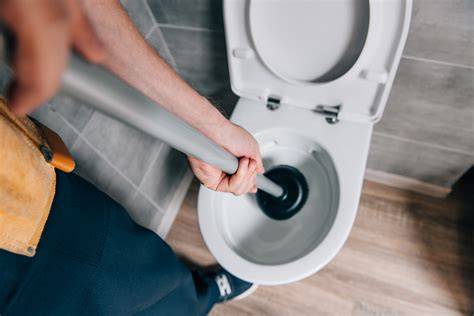 waste coming back into toilet problems