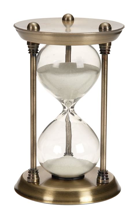 watch and hourglass