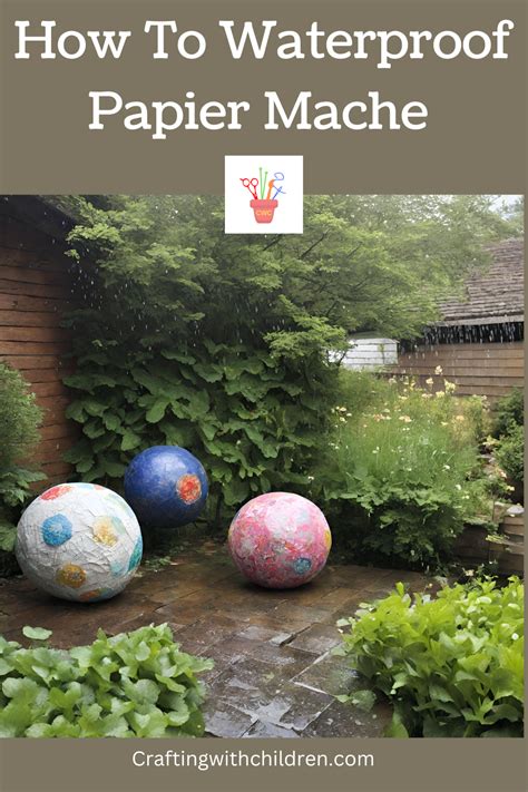 waterproof papier mache