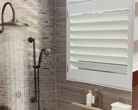 waterproof shutters for shower window