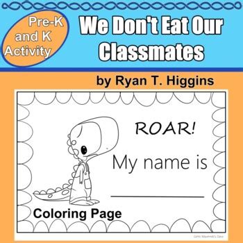 we don't eat our classmates coloring pages