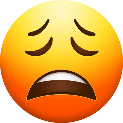 weary emoji
