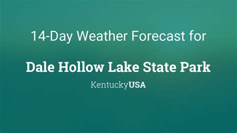 Checking the weather for Dale Hollow Lake fishing