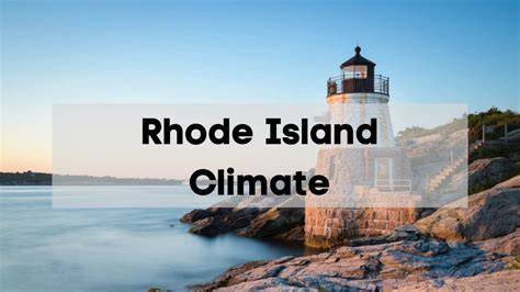 Weather Patterns in Rhode Island
