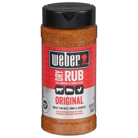 weber dry rub original