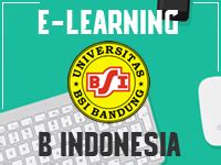 website e-learning bahasa indonesia