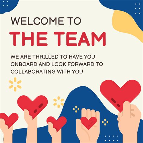 welcome a new team members examples