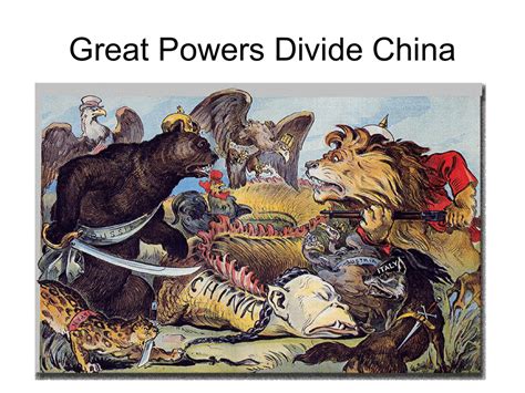 Western powers in China