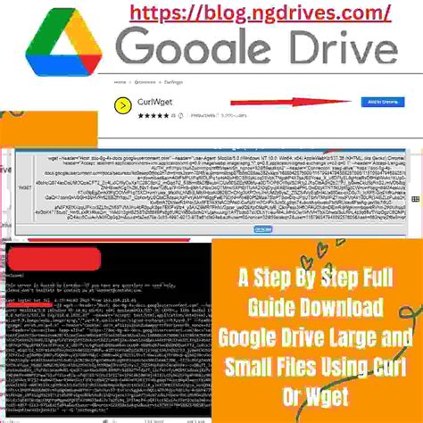 wgetcurl large file from google drive closed
