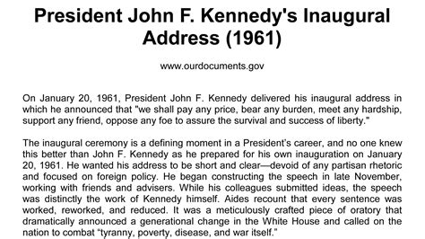what did the president say in his speech
