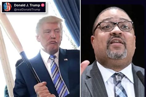 what did trump say about alvin bragg
