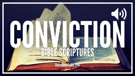what does it mean to be convicted in christianity