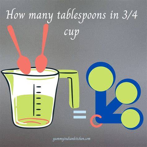 what is 3 4 cups