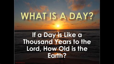 What Is a Day?