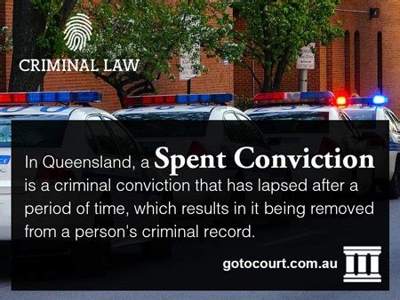 what is a spent conviction qld