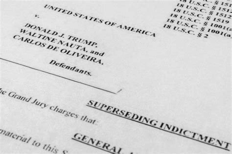 what is a superseding indictment charge