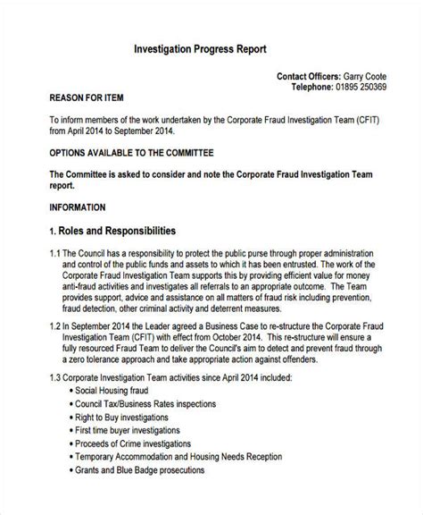 what is investigation report for medical claim pdf
