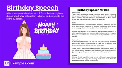 what to say on a birthday speech