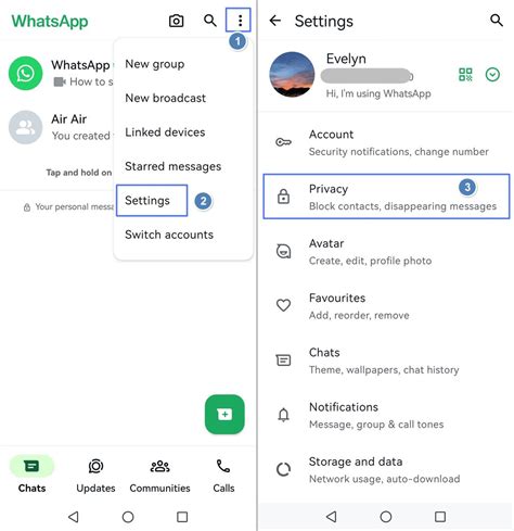 WhatsApp Settings