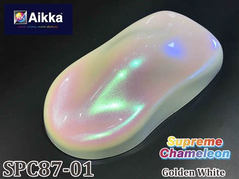 white chameleon paint