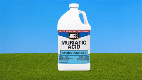 will muriatic acid kill grass