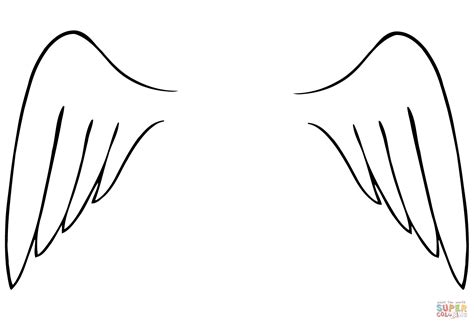 wings coloring pages