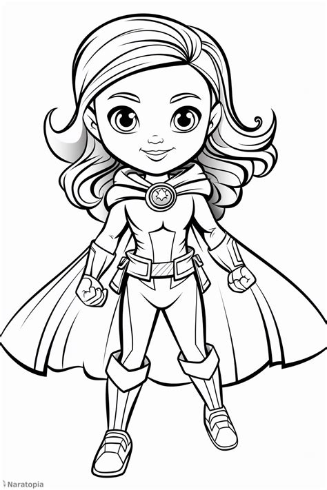 woman superhero coloring pages