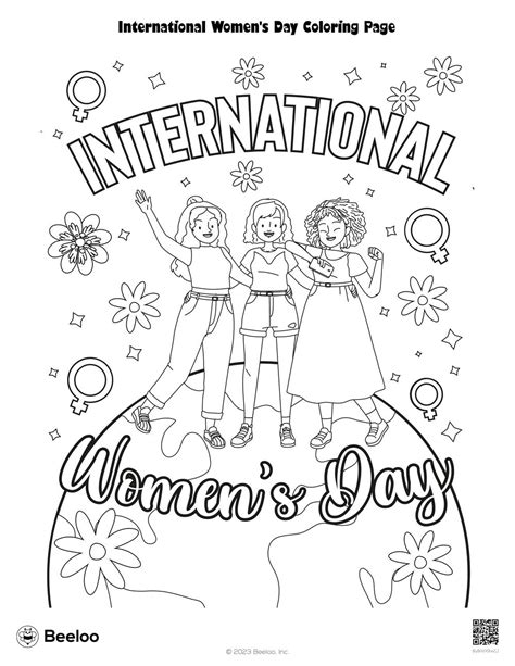 women's day coloring pages