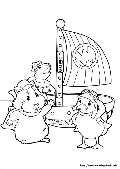 wonder pets coloring pages