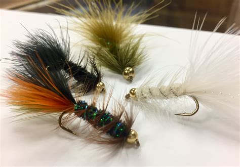 A woolly bugger fishing fly