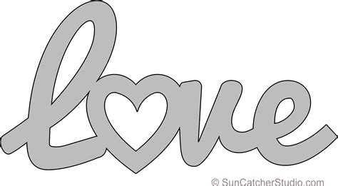 Word Love Printable