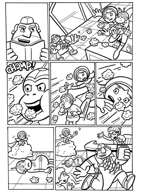 wordgirl coloring pages