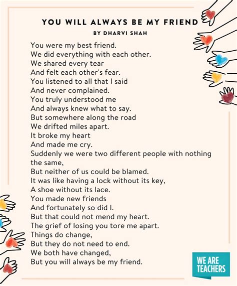 write a poem about friendship